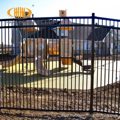 The most fashion wholesale unclimbable zinc steel fence